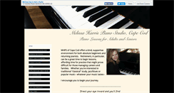 Desktop Screenshot of melissaharrispianostudio.com